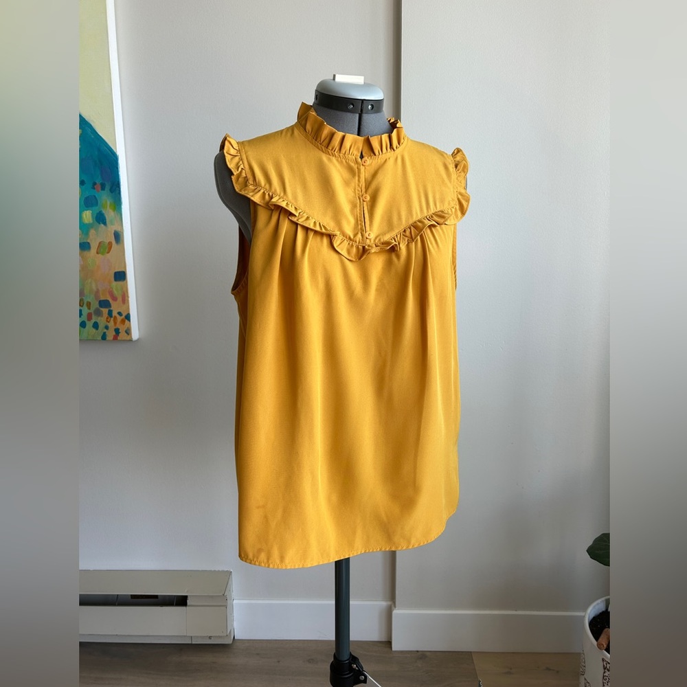 Paper Crane Yellow Blouse